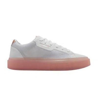 Pre-owned Adidas Originals Wmns Sleek Super 'white Glow Pink'