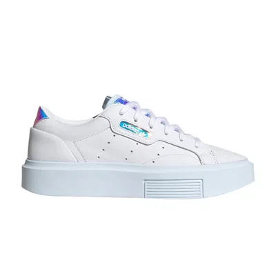 Pre-owned Adidas Originals Wmns Sleek 'white Iridescent'