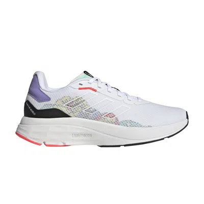 Pre-owned Adidas Originals Wmns Speedmotion 'run The World' In White