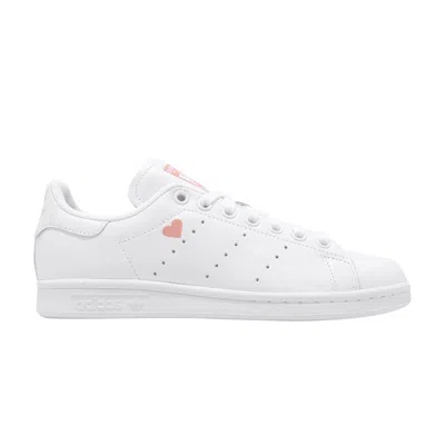 Pre-owned Adidas Originals Wmns Stan Smith 'valentine's Day' In White