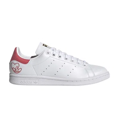 Pre-owned Adidas Originals Wmns Stan Smith 'valentine's Day' In White