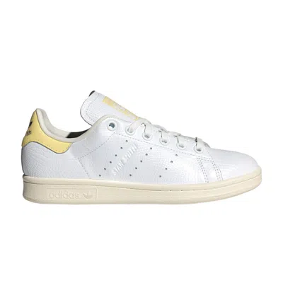 Pre-owned Adidas Originals Wmns Stan Smith 'white Almost Yellow Reptile'
