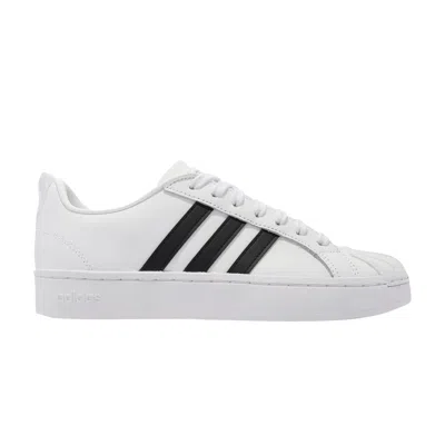Pre-owned Adidas Originals Wmns Streetcheck Cloudfoam Court Low 'white Black'