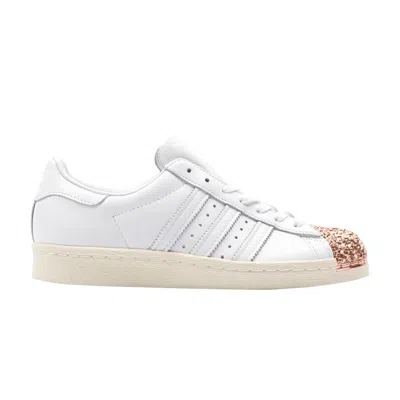 Pre-owned Adidas Originals Wmns Superstar '3d Copper Toe' In White