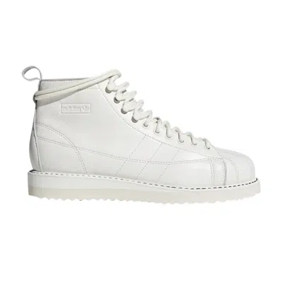 Pre-owned Adidas Originals Wmns Superstar Boot 'triple White'