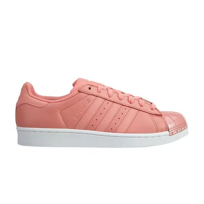 Pre-owned Adidas Originals Wmns Superstar Metal Toe 'tactile Rose' In Pink