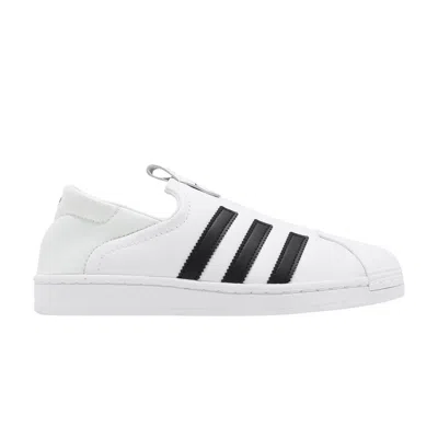 Pre-owned Adidas Originals Wmns Superstar Slip-on 'white Black'