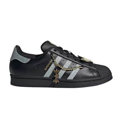 Pre-owned Adidas Originals Wmns Superstar 'sneaker Queen' In Black
