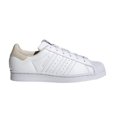 Pre-owned Adidas Originals Wmns Superstar Vegan 'spilt Milk' In White