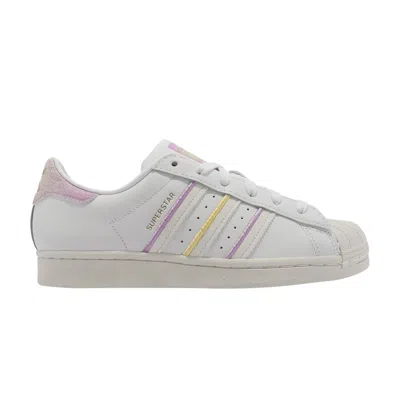 Pre-owned Adidas Originals Wmns Superstar 'white Bliss Lilac'