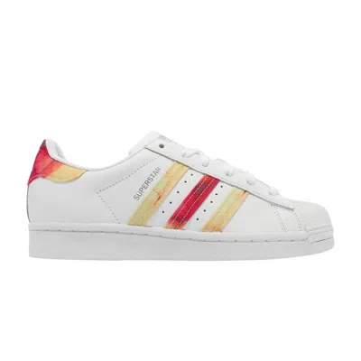 Pre-owned Adidas Originals Wmns Superstar 'white Dreamy Color Pop'