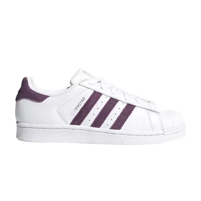 Pre-owned Adidas Originals Wmns Superstar 'white Red Night'