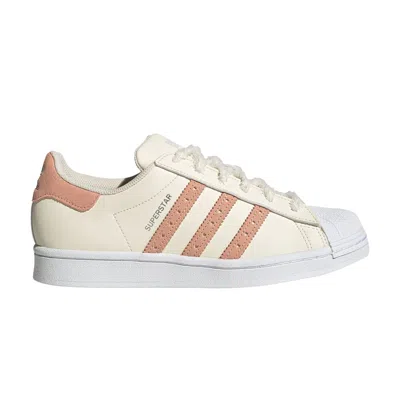 Pre-owned Adidas Originals Wmns Superstar 'wonder White Ambient Blush' In Cream