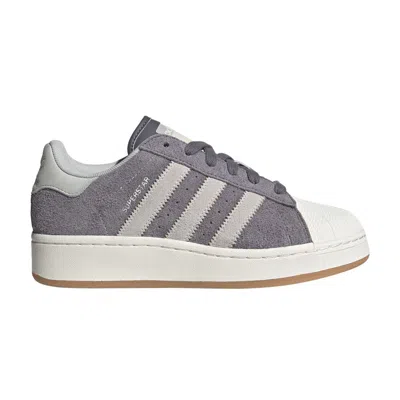 Pre-owned Adidas Originals Wmns Superstar Xlg 'trace Grey'