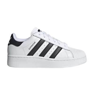 Pre-owned Adidas Originals Wmns Superstar Xlg 'white Black'