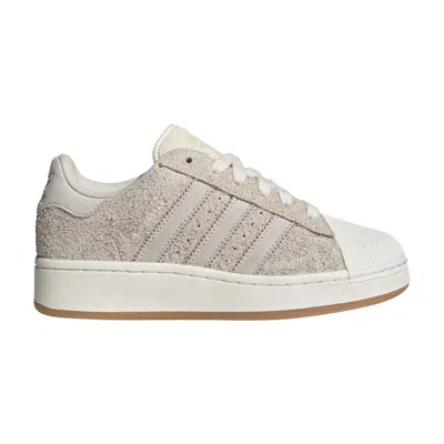 Pre-owned Adidas Originals Wmns Superstar Xlg 'wonder White' In Cream