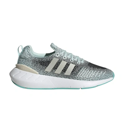 Pre-owned Adidas Originals Wmns Swift Run 22 'halo Mint' In Green