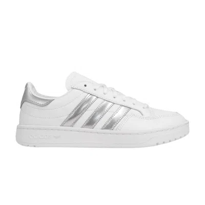 Pre-owned Adidas Originals Wmns Team Court 'cloud White'