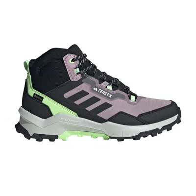 Pre-owned Adidas Originals Wmns Terrex Ax4 Mid Gore-tex 'preloved Fig Black' In Purple