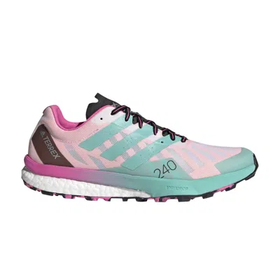 Pre-owned Adidas Originals Wmns Terrex Speed Ultra Trail 'acid Mint Screaming Pink'