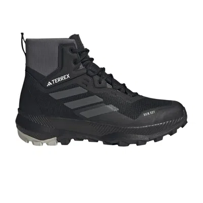 Pre-owned Adidas Originals Wmns Terrex Wmn Mid Rain.rdy 'black Grey'