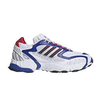 Pre-owned Adidas Originals Wmns Torsion Trdc 'white Royal Blue'
