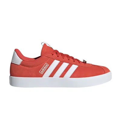 Pre-owned Adidas Originals Wmns Vl Court 3.0 'bright Red White'