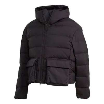 Adidas Originals (wmns) Y-3 Classic Hooded With Down Feather Jacket Black