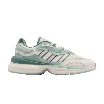 Pre-owned Adidas Originals Wmns Zentic 'white Hazy Green'