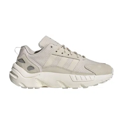 Pre-owned Adidas Originals Wmns Zx 22 Boost 'aluminium' In Cream