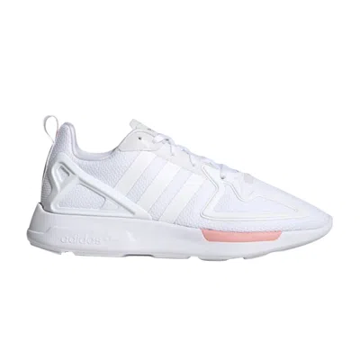 Pre-owned Adidas Originals Wmns Zx 2k Flux 'white Glow Pink'