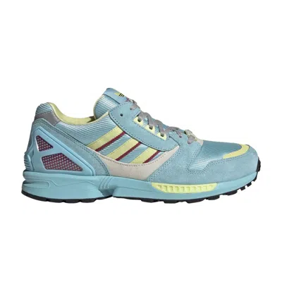 Pre-owned Adidas Originals Wmns Zx 8000 'hazy Sky Yellow Tint' In Blue