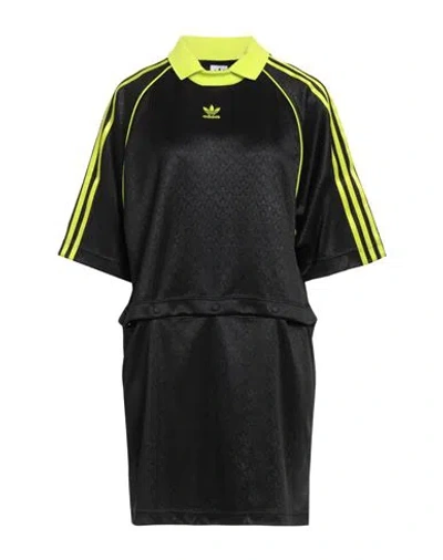 Adidas Originals Woman Mini Dress Black Size 4 Recycled Polyester