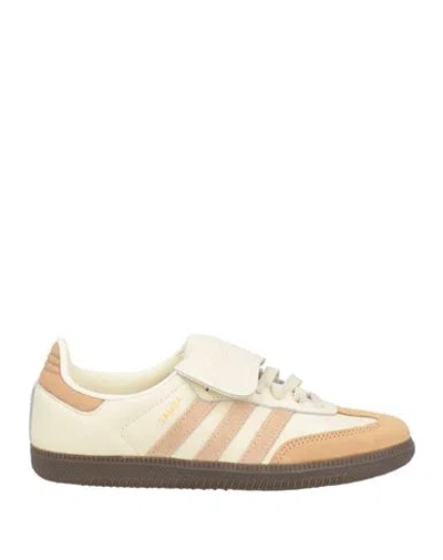 ADIDAS ORIGINALS ADIDAS ORIGINALS WOMAN SNEAKERS BEIGE SIZE 6 LEATHER