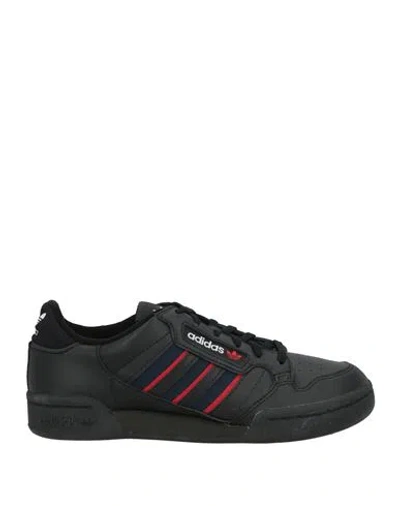 Adidas Originals Woman Sneakers Black Size 6 Leather, Textile Fibers
