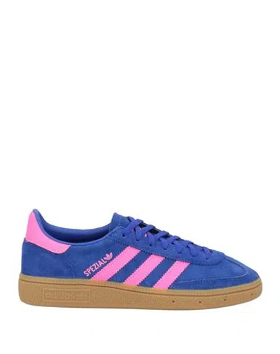Adidas Originals Woman Sneakers Bright Blue Size 6 Leather