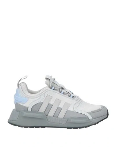 Adidas Originals Woman Sneakers Grey Size 5.5 Textile Fibers