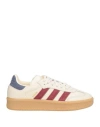 Adidas Originals Woman Sneakers Ivory Size 8.5 Leather In Neutral