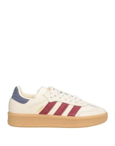 Adidas Originals Woman Sneakers Ivory Size 8.5 Leather In Neutral