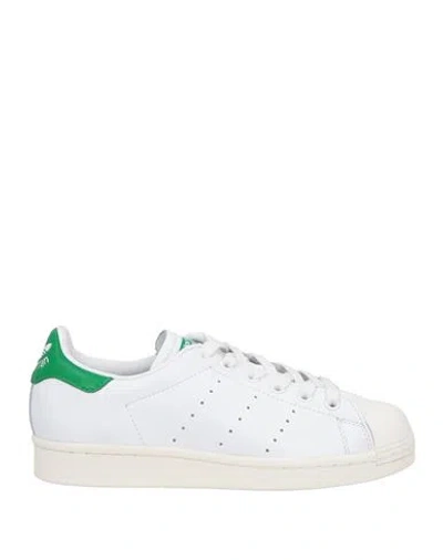 ADIDAS ORIGINALS ADIDAS ORIGINALS WOMAN SNEAKERS WHITE SIZE 6.5 LEATHER