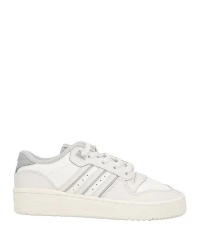 Adidas Originals Woman Sneakers White Size 6.5 Leather, Textile Fibers