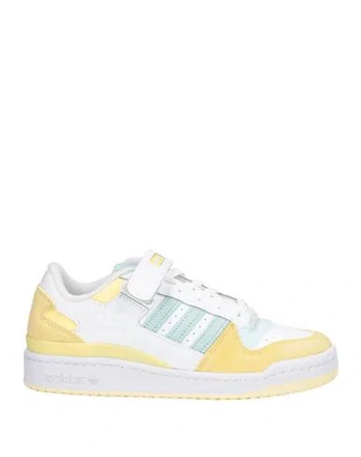 Adidas Originals Woman Sneakers White Size 6.5 Leather, Textile Fibers
