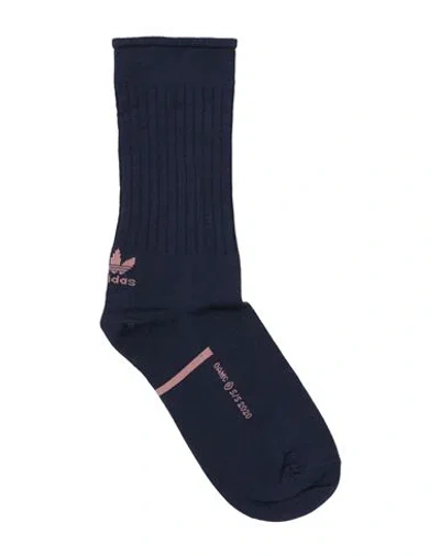Adidas Originals Woman Socks & Hosiery Midnight Blue Size 2.5-4 Cotton, Polyamide, Elastane