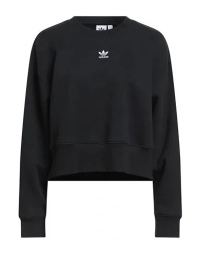 Adidas Originals Black Adicolor Essentials Sweatshirt