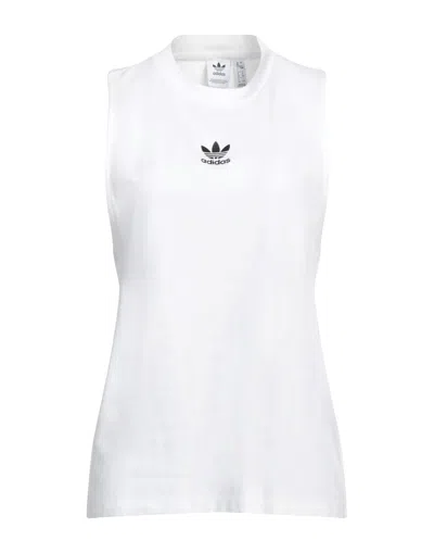 Adidas Originals Tank Tops In White