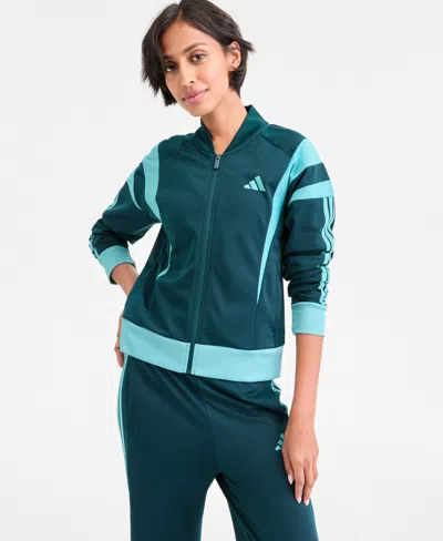 Adidas Originals Women's 3s Fashion Track Jacket In Blue