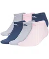 Adidas Originals Women's Athletic Cushioned 6-pack No Show Socks In Multi