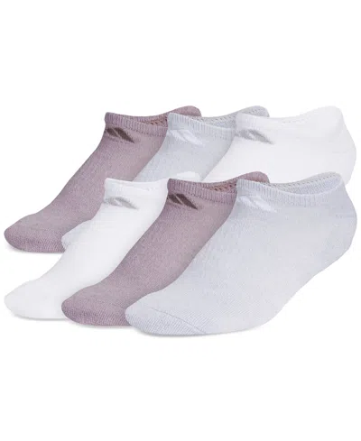 Adidas Originals Women's 6-pk. Cushioned No Show Athletic Socks In Light Purple