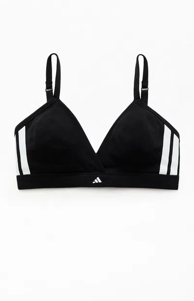 Adidas Originals Women's Active Triangle Sports Bra In Black