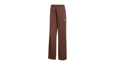 Pre-owned Adidas Originals Women's Adicolor Classic Firebird Loose Track Tracksuit Bottoms In Auburn/cream White